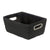 Chromeo Woven Storage Basket Black - HOME STORAGE - Baskets and Totes - Soko and Co