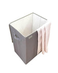 Collapsible Laundry Hamper Textured Grey - LAUNDRY - Hampers - Soko and Co