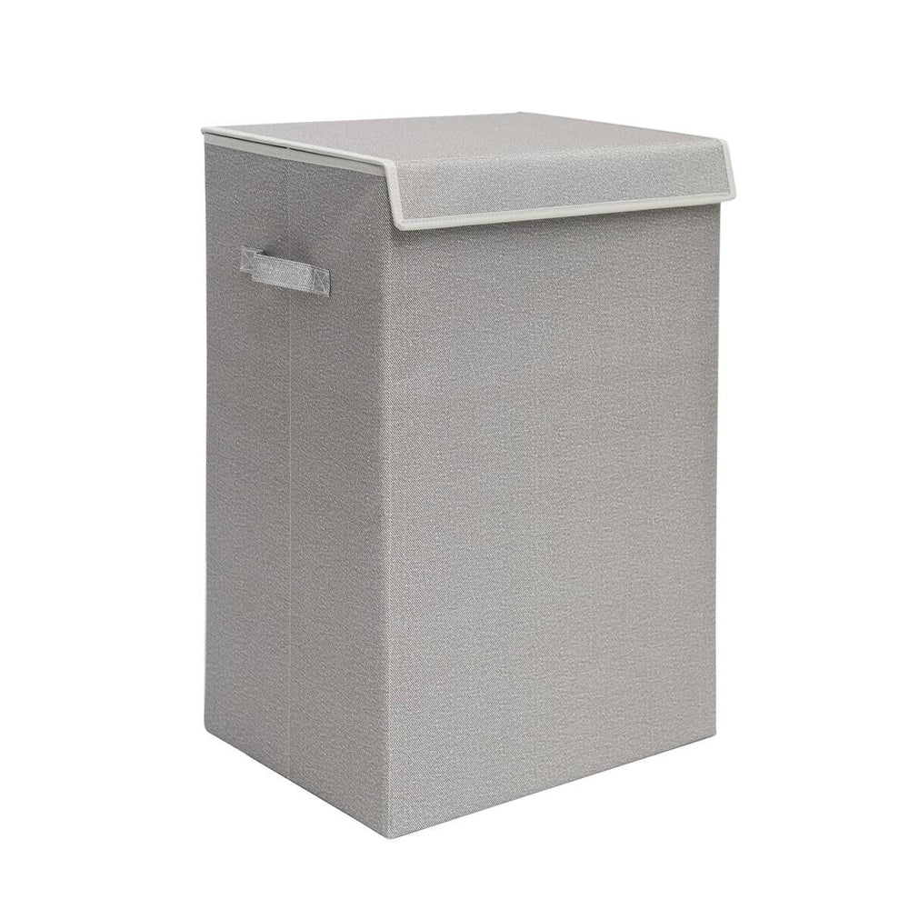 Collapsible Laundry Hamper Textured Grey - LAUNDRY - Hampers - Soko and Co