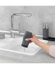 Easy Squeeze 2 Piece Detergent & Soap Dispenser Station Grey - KITCHEN - Sink - Soko and Co