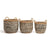 Ebony Large Round Seagrass Storage Basket - HOME STORAGE - Baskets and Totes - Soko and Co