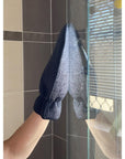 Eco Cloth Shower & Bathroom Cleaning Glove Charcoal - BATHROOM - Squeegees and Cleaning - Soko and Co