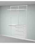 Elfa 1200 Standard Wardrobe Storage Solution White - ELFA - Ready Made Solutions - Soko and Co