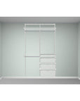 Elfa 1200 Standard Wardrobe Storage Solution White - ELFA - Ready Made Solutions - Soko and Co