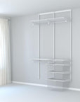 Elfa 1200 Standard Wardrobe Storage Solution White - ELFA - Ready Made Solutions - Soko and Co