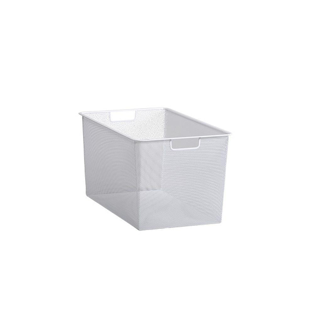 Elfa 35 Standard Mesh Basket 3 Runner White - ELFA - Baskets - Soko and Co