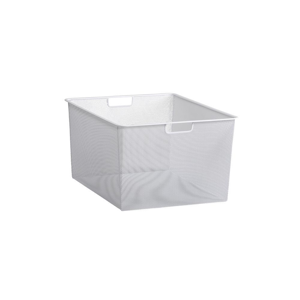 Elfa 45 Standard Mesh Basket 3 Runner White - ELFA - Baskets - Soko and Co