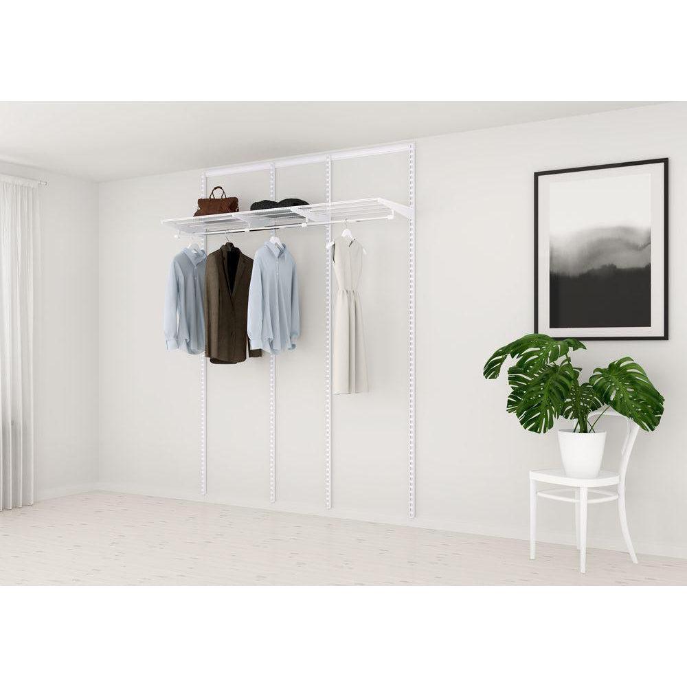 Elfa Classic Wardrobe Starter Kit W: 180 White - ELFA - Ready Made Solutions - Soko and Co