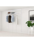 Elfa Classic Wardrobe Starter Kit W: 180 White - ELFA - Ready Made Solutions - Soko and Co