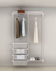 Elfa Classic Wardrobe Storage Solution W: 120 White - ELFA - Ready Made Solutions - Soko and Co