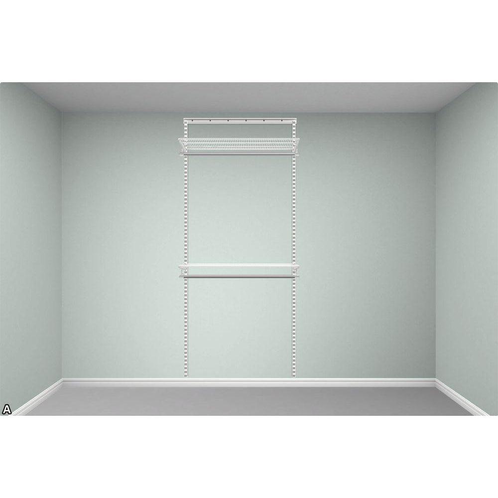 Elfa Double Trouble Wardrobe Storage Solution White - ELFA - Ready Made Solutions - Soko and Co