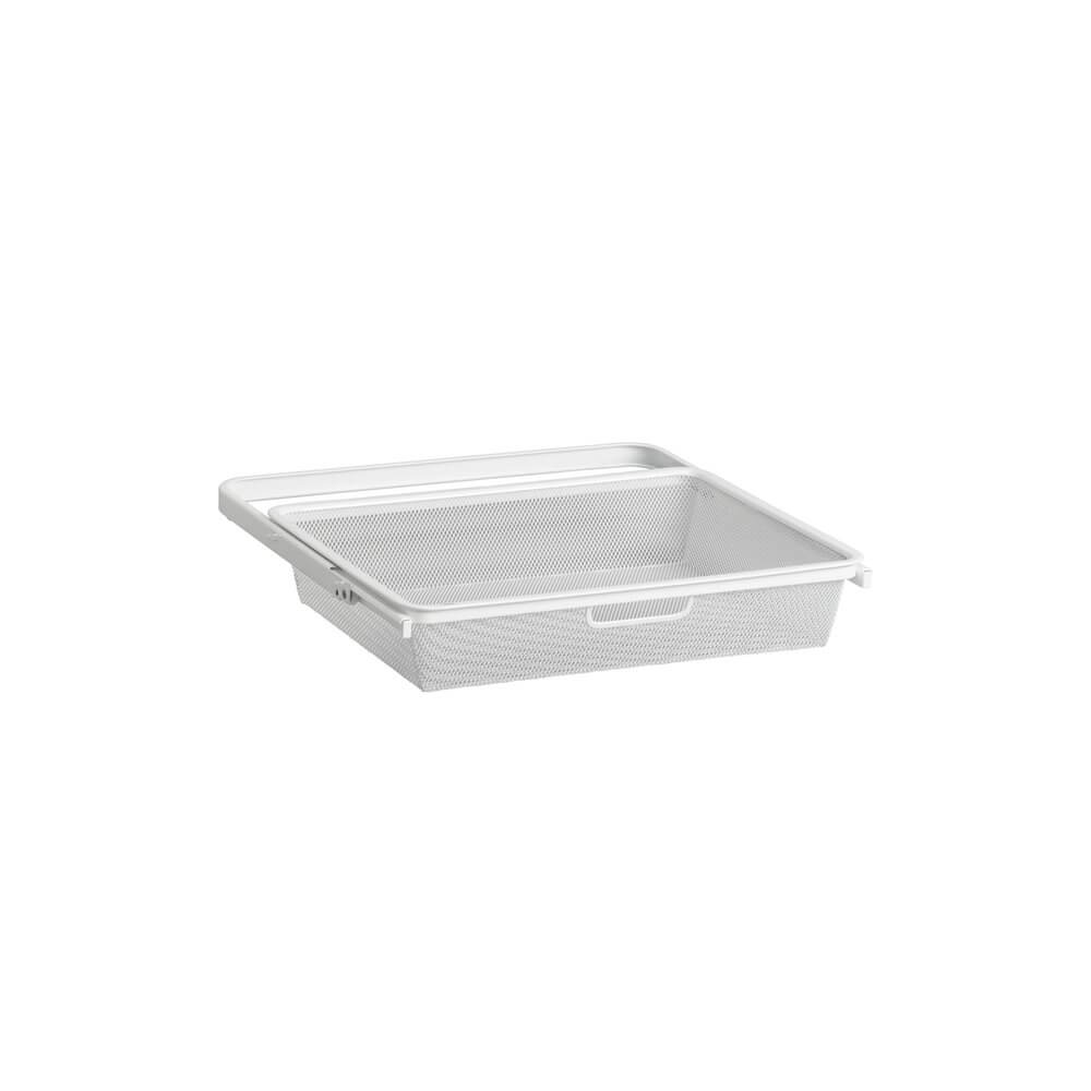 Elfa Gliding Mesh Drawer W: 45 D: 30 1-Runner White - ELFA - Gliding Drawers and Racks - Soko and Co