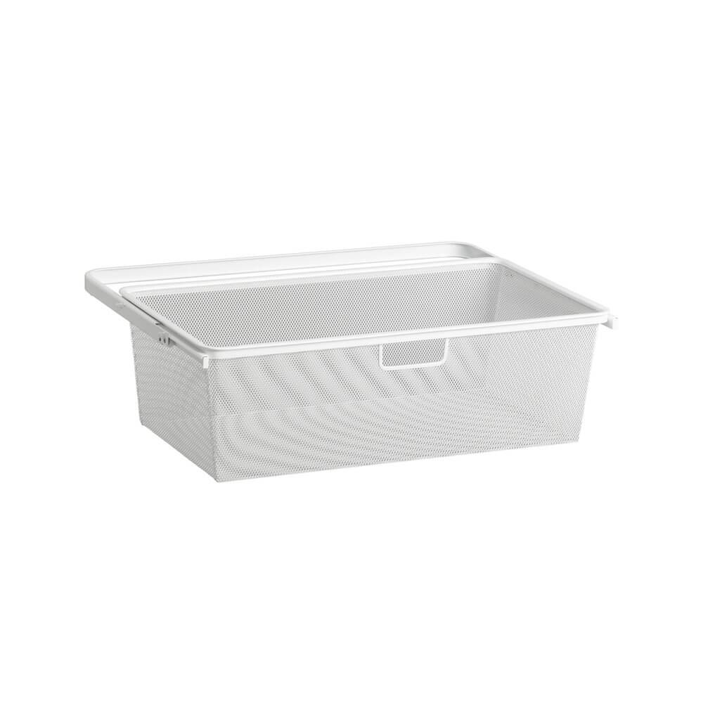 Elfa Gliding Mesh Drawer W: 60 D: 30 2-Runner White - ELFA - Gliding Drawers and Racks - Soko and Co