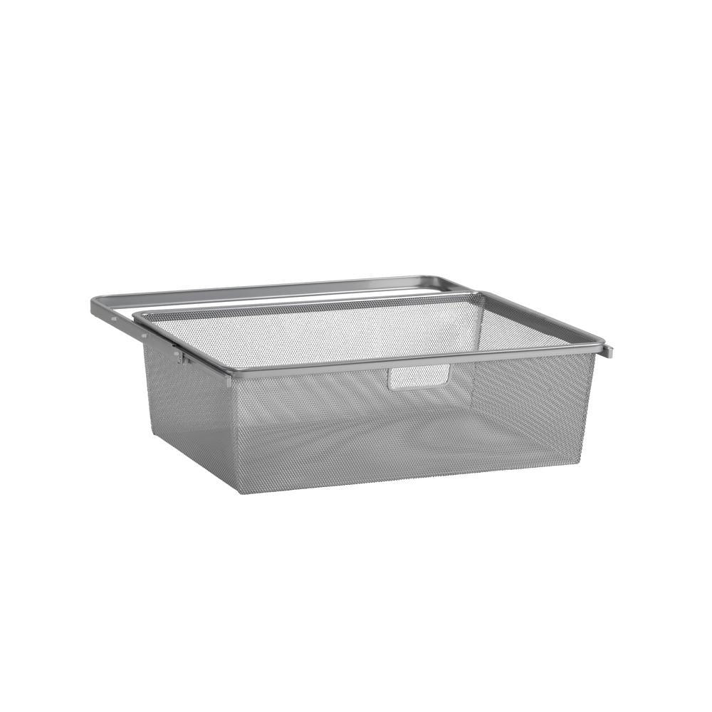 Elfa Gliding Mesh Drawer W: 60 D: 40 2-Runner Platinum - ELFA - Gliding Drawers and Racks - Soko and Co