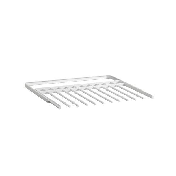 Elfa Gliding Pant Rack W: 60 White - ELFA - Gliding Drawers and Racks - Soko and Co