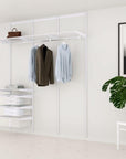 Elfa Hang Out Wardrobe Storage Solution White - ELFA - Ready Made Solutions - Soko and Co