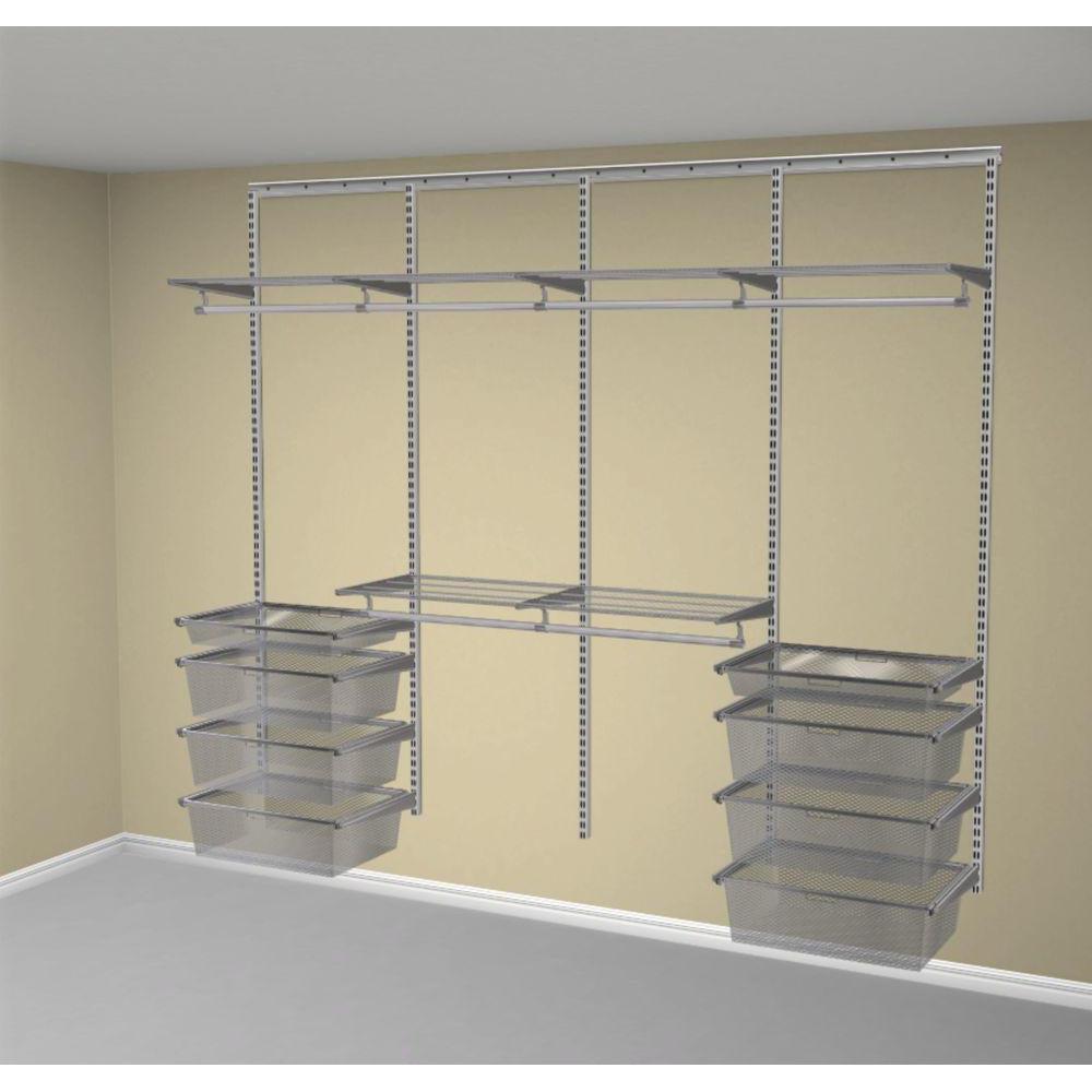 Elfa Large & Luxurious Wardrobe Storage Solution Platinum - ELFA - Ready Made Solutions - Soko and Co