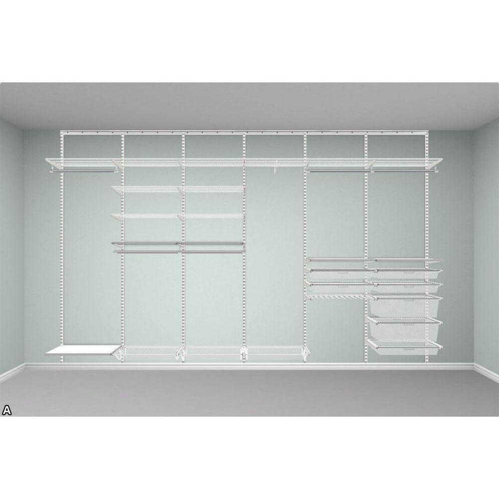 Elfa Organised Paradise Wardrobe Storage Solution White - ELFA - Ready Made Solutions - Soko and Co