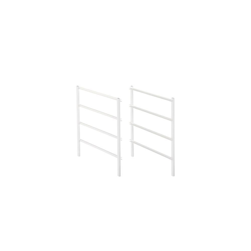 Elfa Standard Frame Sides 4 Runner White - ELFA - Freestanding Drawer Kits - Soko and Co