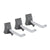 Elfa Storage Track Accessory Hook 3 Pack Grey - ELFA - Storage Track and Storing Board - Soko and Co