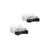 Elfa Storage Track Tool Holders Small 2 Pack White - ELFA - Storage Track and Storing Board - Soko and Co