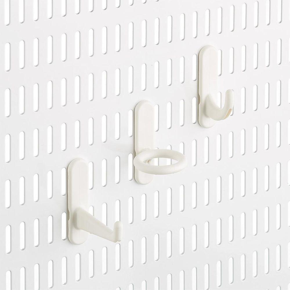 Elfa Storing Board Hook Circle 3 Pack White - ELFA - Storage Track and Storing Board - Soko and Co