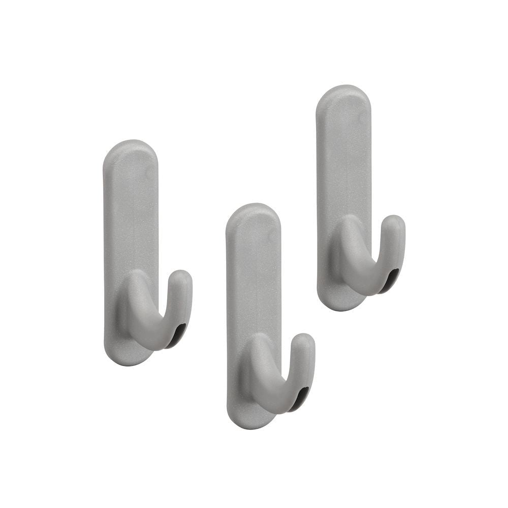 Elfa Storing Board Hook Curve 3 Pack Platinum - ELFA - Storage Track and Storing Board - Soko and Co