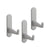 Elfa Storing Board Hook Long 3 Pack Platinum - ELFA - Storage Track and Storing Board - Soko and Co