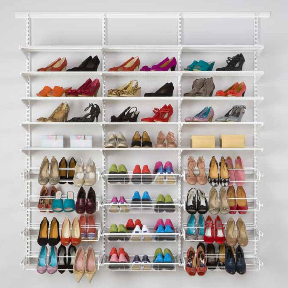 Elfa Wardrobe Imelda Shoe Library White - ELFA - Ready Made Solutions - Soko and Co