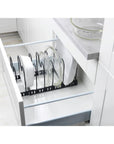 Expandable Pan & Lid Organiser Black - KITCHEN - Shelves and Racks - Soko and Co