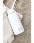 Frank Green 1L Ceramic Water Bottle with Straw Cloud - LIFESTYLE - Water Bottles - Soko and Co