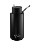 Frank Green 1L Ceramic Water Bottle with Straw Midnight - LIFESTYLE - Water Bottles - Soko and Co