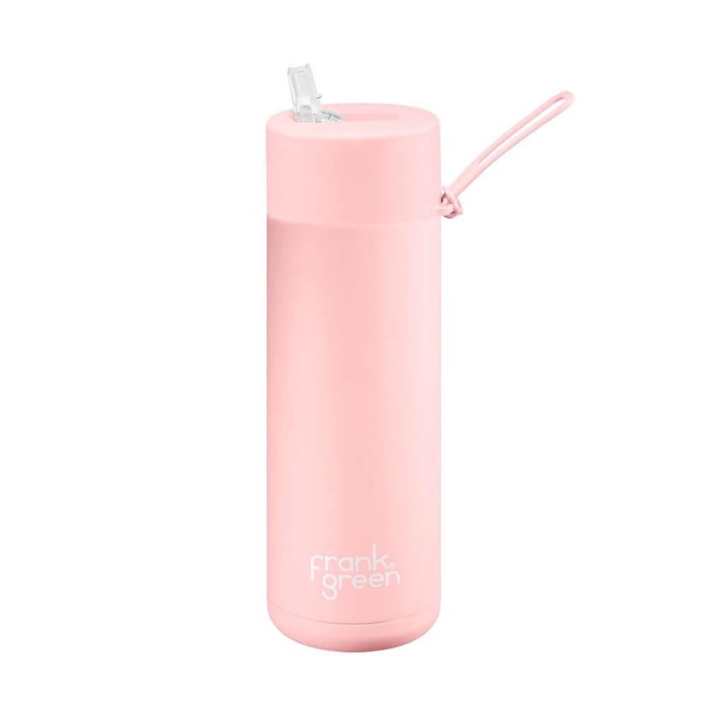 Frank Green 595ml Ceramic Water Bottle with Straw Blushed - LIFESTYLE - Water Bottles - Soko and Co