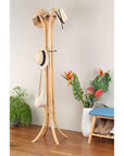 Freestanding Bamboo Coat & Hat Rack - HOME STORAGE - Hat and Coat Racks - Soko and Co