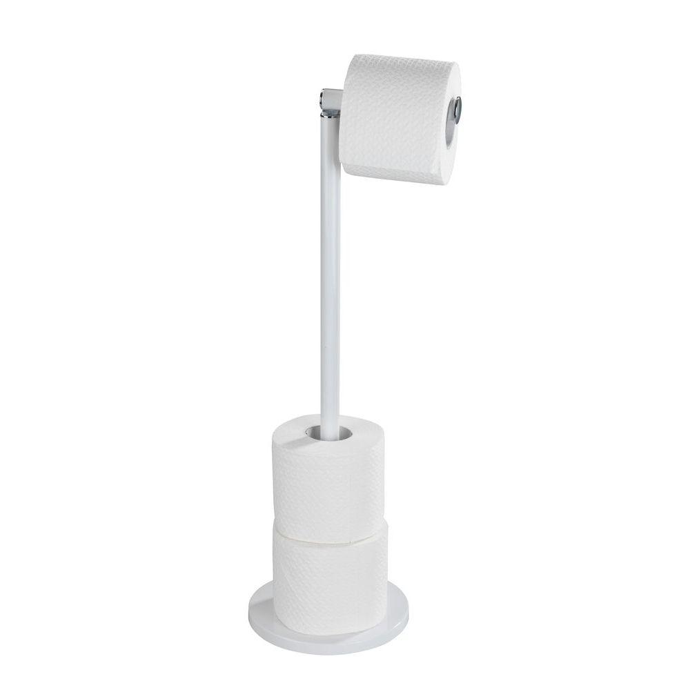 Freestanding Toilet Roll Holder White - BATHROOM - Toilet Roll Holders - Soko and Co