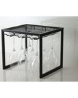 Freestanding Wine Glass Rack Matte Black - WINE - Glass Holders and Racks - Soko and Co