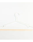 Frosted Timber Coat Hangers 3 Pack White - WARDROBE - Clothes Hangers - Soko and Co