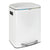 Gloria 40L (2/20L) Twin Kitchen Rubbish Bin White - KITCHEN - Bins - Soko and Co