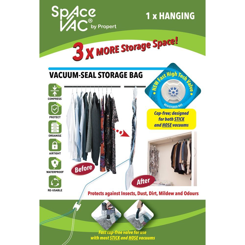 Hanging Vacuum Seal Storage Bag - WARDROBE - Storage - Soko and Co