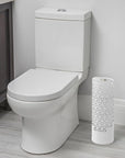 Hexacube Toilet Roll Holder White - BATHROOM - Toilet Roll Holders - Soko and Co