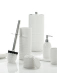 Hush Ceramic Soap Dish White - BATHROOM - Soap Dispensers and Trays - Soko and Co