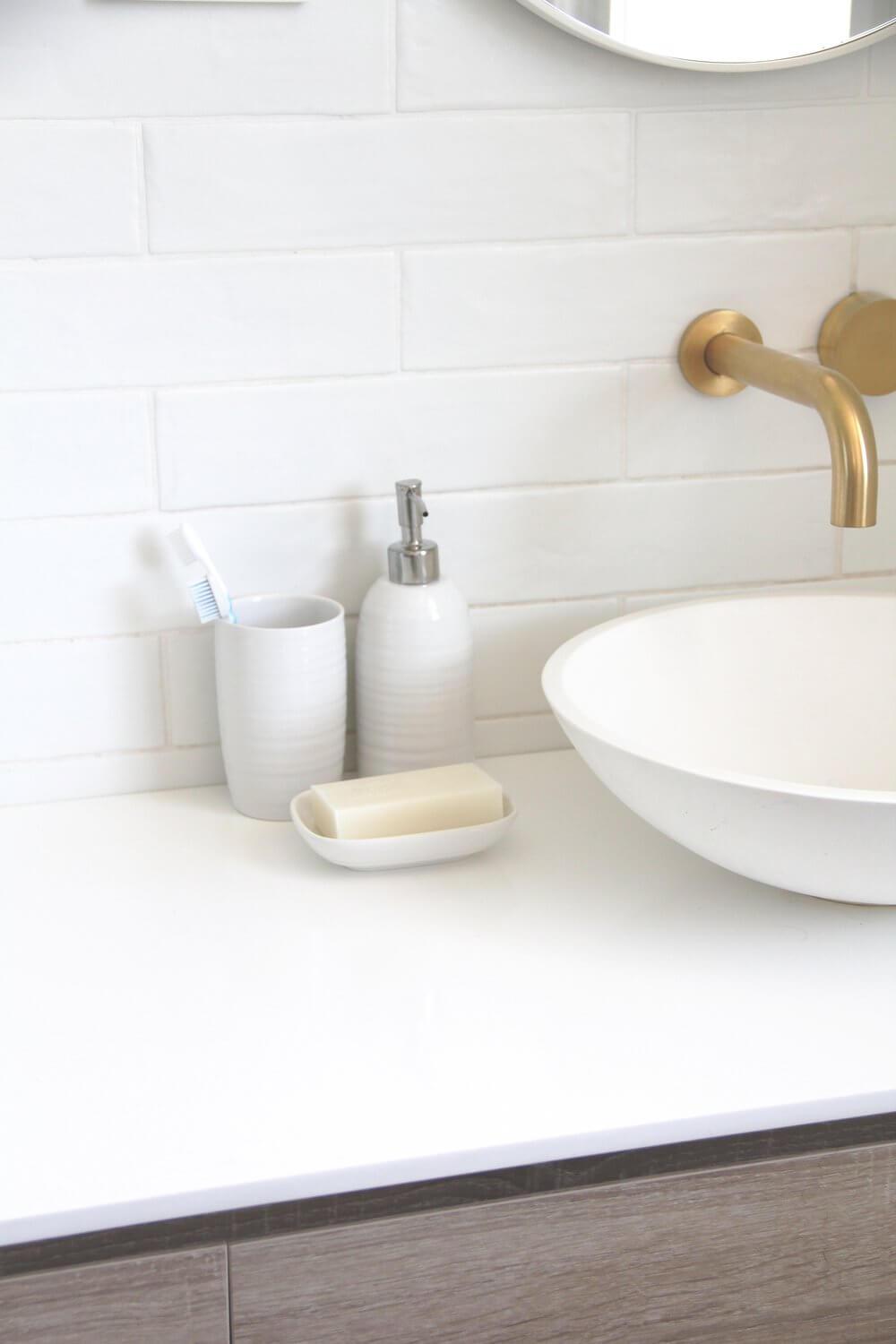 Hush Ceramic Soap Dish White - BATHROOM - Soap Dispensers and Trays - Soko and Co