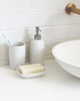 Hush Ceramic Soap Dispenser White - BATHROOM - Soap Dispensers and Trays - Soko and Co