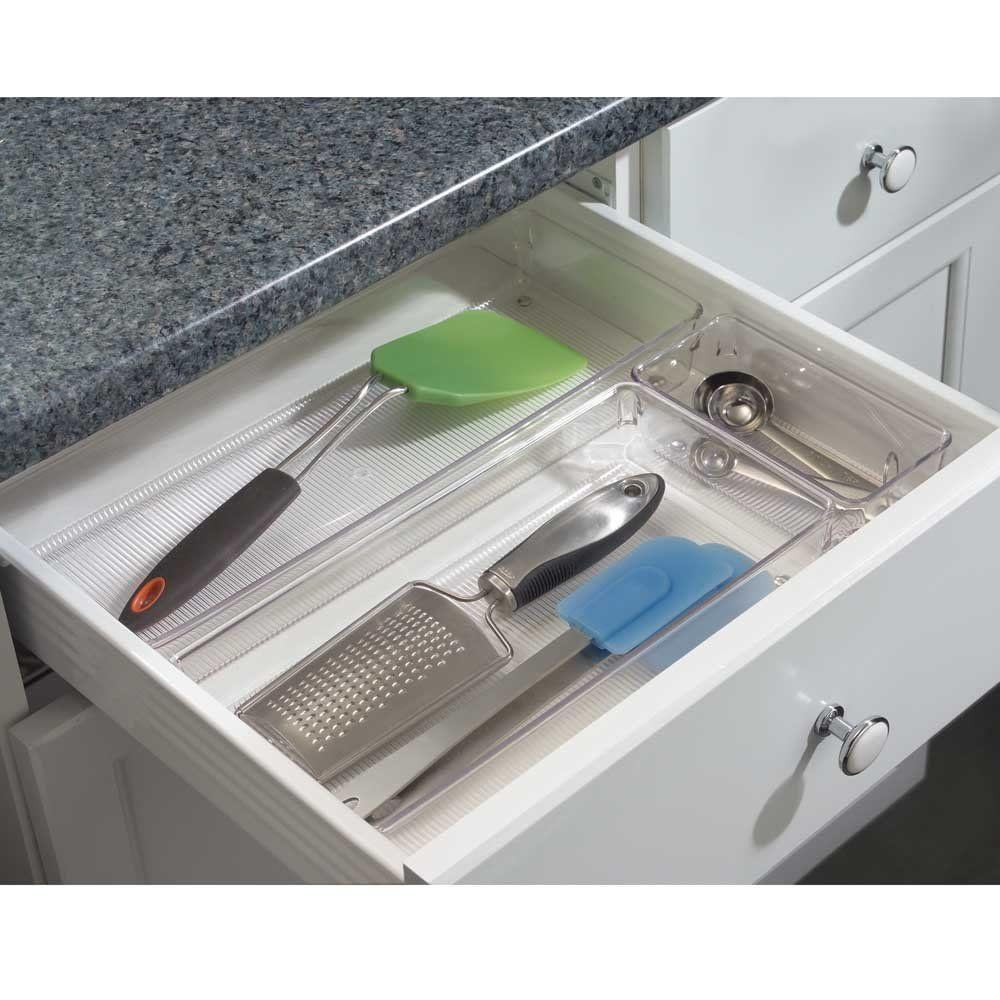 iDesign Linus Medium Wide Drawer Organiser - KITCHEN - Cutlery Trays - Soko and Co