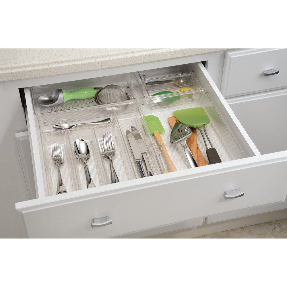 iDesign Linus Medium Wide Drawer Organiser - KITCHEN - Cutlery Trays - Soko and Co