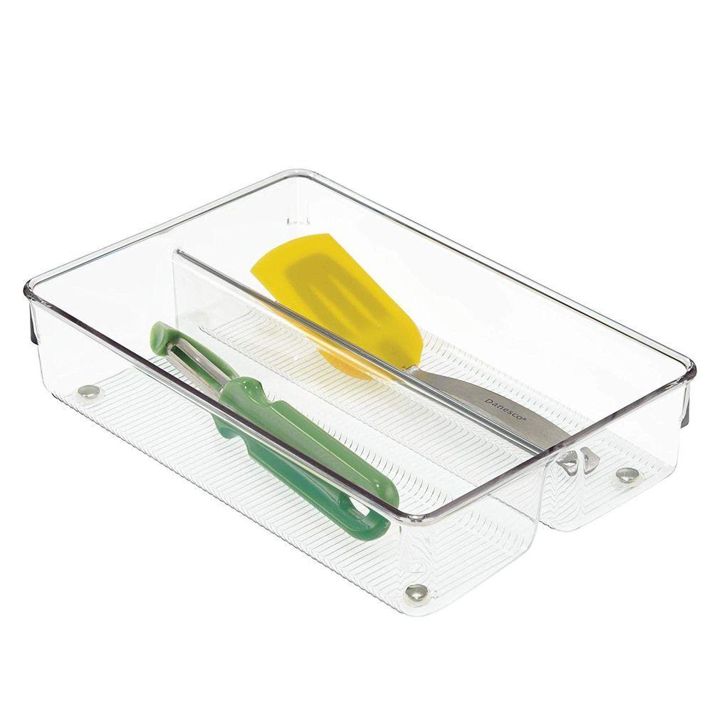 iDesign Linus Small Twin Drawer Organiser - KITCHEN - Cutlery Trays - Soko and Co