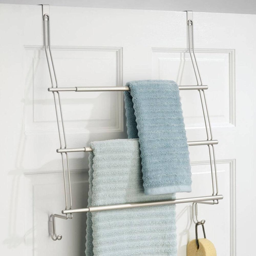 iDesign Neo 3 Rail Expandable Over Door Towel Rack - BATHROOM - Towel Racks - Soko and Co