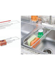 iDesign Rust Proof Aluminium Expandable Over Sink Caddy - KITCHEN - Sink - Soko and Co