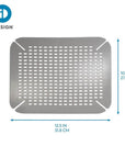 iDesign Sink Mat Graphite - KITCHEN - Sink - Soko and Co