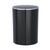 Inca 5L Rubbish Bin Black & Chrome - BATHROOM - Bins - Soko and Co